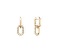 Daniel Wellington Crystal Link earrings One Size Gold Plated Brass Gold