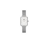 Daniel Wellington Reloj analógico 'Quadro Pressed Sterling S White' plata / blanco, Talla One Size