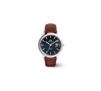 Daniel Wellington Iconic - Reloj automático de 40 mm para hombre, esfera automática DW, calendario de fecha, resistente al agua hasta 10 ATM, caja de acero inoxidable para hombre, St Mawes Silver