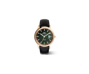 Daniel Wellington Iconic - Reloj automático para Hombre de 40 mm con Esfera automática, Fecha, Calendario, Impermeable, Caja de Acero Inoxidable de 10 ATM para Hombre
