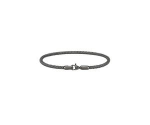 Daniel Wellington Pulsera de malla de marea de acero inoxidable 316L de alta calidad, para mujeres y hombres, apilable, cierre de mosquetón, 195, Acero inoxidable, No Gemstone