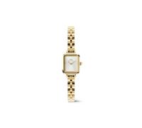 Daniel Wellington Quadro Relojes 15,4 x 18,2 316 L Acero Inoxidable con PVC Chapado en Oro