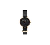 Daniel Wellington Reloj 28MM Rose Black Petite Cornwall (NATO)