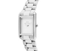 Daniel Wellington Reloj analógico de cuarzo para mujer 32031819, Plateado y blanco, Einheitsgröße, Moderno
