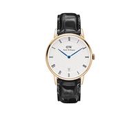 Daniel Wellington Reloj Analógico para Hombre de Cuarzo con Correa en Cuero DW00100107
