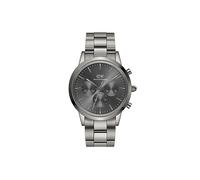 Daniel Wellington Reloj icónico de acero inoxidable grafito (316L), gris, 42, Pulsera