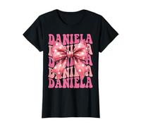 Daniela - Lazo de Coqueta con Nombre estético para Mujeres y niñas Camiseta