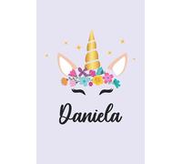 Daniela: Personalized Name Notebook | Wide Ruled Paper Notebook Journal | For Teens Kids Students Girls| For Home School College | 6x9 inch 120pages