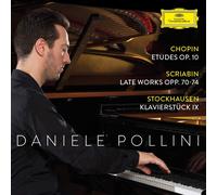 Daniele Pollini Chopin: Etudes Op. 10; Scriabin: Late Wor (CD) (Importación USA)