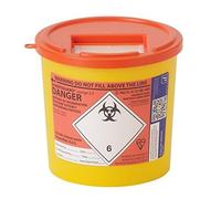 Daniels Sharpsguard Sharps Bins Containers For The Disposal Of Sharps Like Needles, Syringes And More - 11.5L by Daniels