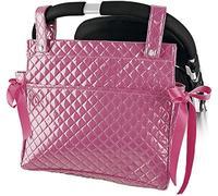 Danielstore Bolso Talega Lactancia Plastificada para carro capazo bebe Color Fucsia