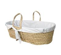 Danielstore Funda para capazo | Tamaño único, algodón, 85x55x25cm | Suave, Transpirable, fácil Lavado | Protección y Confort para bebés en moisés | No Incluye Capazo