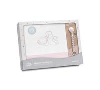 Danielstore Juego Sabanas Cuna 60x120 Bebé Extrasuave | Sabana Cuna Coralina, Cálida | Incluye Sabana Bajera, Encimera y Funda de Almohada | Ideal para Invierno