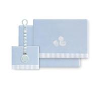 Danielstore Juego Sabanas Cuna 60x120 Bebé Extrasuave | Sabana Cuna Coralina, Cálida | Incluye Sabana Bajera, Encimera y Funda de Almohada | Ideal para Invierno