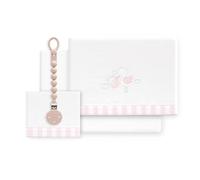 Danielstore Juego Sabanas Cuna 60x120 Bebé Extrasuave | Sabana Cuna Coralina, Cálida | Incluye Sabana Bajera, Encimera y Funda de Almohada | Ideal para Invierno