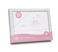 Danielstore Sábanas Minicuna Bebé 50x80 cm 100% Algodón - Sábana Bajera Ajustable para Minicuna, Moisés, Capazo y Carrito - Suave, Transpirable y Antiarrugas para Recién Nacido