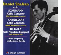 Daniil Shafran joue Schumann, Kabalevski, Haydn et Falla.