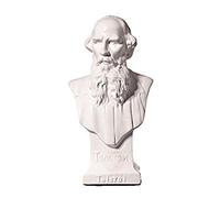 danila-souvenirs Busto/Estatua de mármol del Escritor Ruso Lev (León) Tolstói 14,5 cm