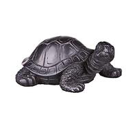danila-souvenirs Estatua/Figurilla Decorativa de Piedra de Tortuga Negro 8 cm