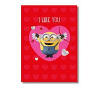 Danilo Promotions Limited Despicable Me - Tarjeta de San Valentín con texto en inglés I Like You