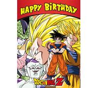 Danilo Promotions Limited - Tarjeta de felicitación oficial de Dragon Ball, multicolor, 7 x 5 pulgadas