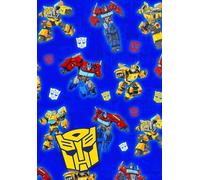 Danilo Promotions Limited Transformers - Papel de regalo, 2 hojas, 2 etiquetas, papel de regalo, cumpleaños
