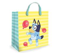 Danilo Promotions Ltd Bluey - Bolsas de regalo multipaquete de 5 bolsas de fiesta con temática de Bluey con asas, ideal para fiestas y cumpleaños