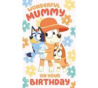 Danilo Promotions Ltd Bluey - Tarjeta de cumpleaños para mamá