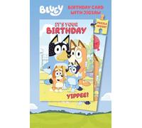 Danilo Promotions LTD Bluey - Tarjeta de cumpleaños para niños con sierra de calar