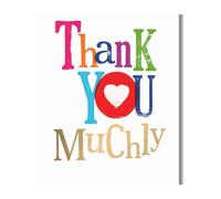 Danilo Promotions LTD Brightside - Tarjeta de felicitación de agradecimiento, 172 x 124 mm, multicolor