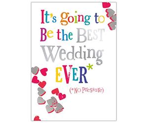 Danilo Promotions LTD It's Going To Be The Best Wedding Ever - Tarjeta de celebración de boda, tarjeta de invitación de ceremonia de boda