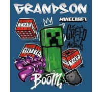 Danilo Promotions LTD MINECRAFT - Tarjeta de cumpleaños para nieto