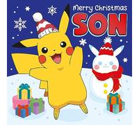 Danilo Promotions LTD Pokemon - Tarjeta de Navidad para hijo