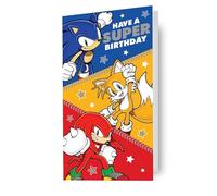 Danilo Promotions LTD Sonic the Hedgehog, genérica, tarjeta de cumpleaños