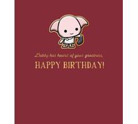 Danilo Promotions LTD Tarjeta de cumpleaños de Harry Potter con texto en inglés DOBBY HAS HEARD OF YOUR GREATNESS