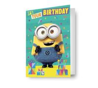 Danilo Promotions LTD Tarjeta de cumpleaños de Mi villano favorito con efecto 3D lenticular, una tarjeta fantástica para todas las ocasiones