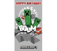 Danilo Promotions LTD Tarjeta de cumpleaños de Minecraft