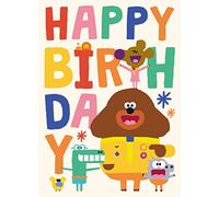 Danilo Promotions LTD Tarjeta de cumpleaños Hey Duggee, tarjeta de cumpleaños para niños, tarjeta de feliz cumpleaños para niños, tarjeta de Hey Duggee, tarjeta de amigo