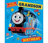 Danilo Promotions LTD Tarjeta de cumpleaños para nieto, tarjeta de cumpleaños para nieto, tarjeta de cumpleaños para nieto, tarjeta de cumpleaños para él, Thomas The Tank Engine