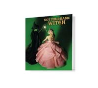 Danilo Promotions LTD Tarjeta de cumpleaños Wicked con texto en inglés Not your Basic Witch Glinda & Elphaba