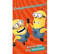Danilo Promotions LTD Tarjeta de felicitaciones, tarjeta de felicitación de los Minions, tarjeta de felicitación, tarjeta de bien hecho, tarjeta de You Did It
