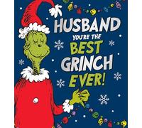 Danilo Promotions Ltd Tarjeta de Navidad oficial de Grinch para marido