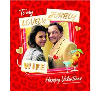 Danilo Promotions LTD Tarjeta de San Valentín para mi esposa, adorable tarjeta de San Valentín Jubbly Only Fools & Horses