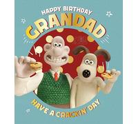 Danilo Promotions Ltd Wallace & Gromit - Tarjeta de cumpleaños para abuelo