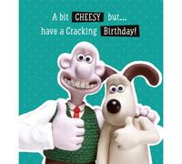Danilo Promotions LTD Wallace & Gromit - Tarjeta de cumpleaños para todos, tarjeta de cumpleaños Wallace & Gromit, tarjeta oficial Wallace & Gromit