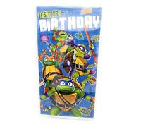 Danilo Tarjeta de cumpleaños de tortugas ninja mutantes para adolescentes