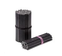 Danilovo Ritual - Velas de cera de abeja (negras) - Monasterio ortodoxe, N140, altura 16 cm, diámetro 5 mm (700 unidades - 2000 g)