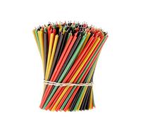 Danilovo Velas de cera de abeja (multicolor) - Velas ortodoxas para oración rituales, de decoración de mesa, 200 unidades (4 colores, altura 16,5 cm)