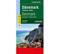 Freytag & Berndt Mapa Dinamarca, Groenlandia e Islas Feroe 1:400.000 AK 6301 (Auto karte)