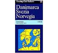 Danimarca. Svezia. Norvegia 1: 800.